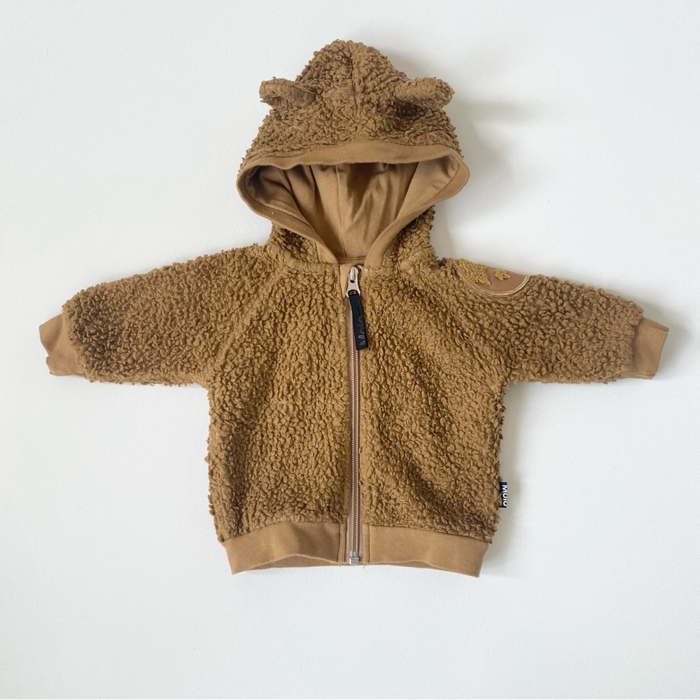 Molo baby tan fleece ummi jacket